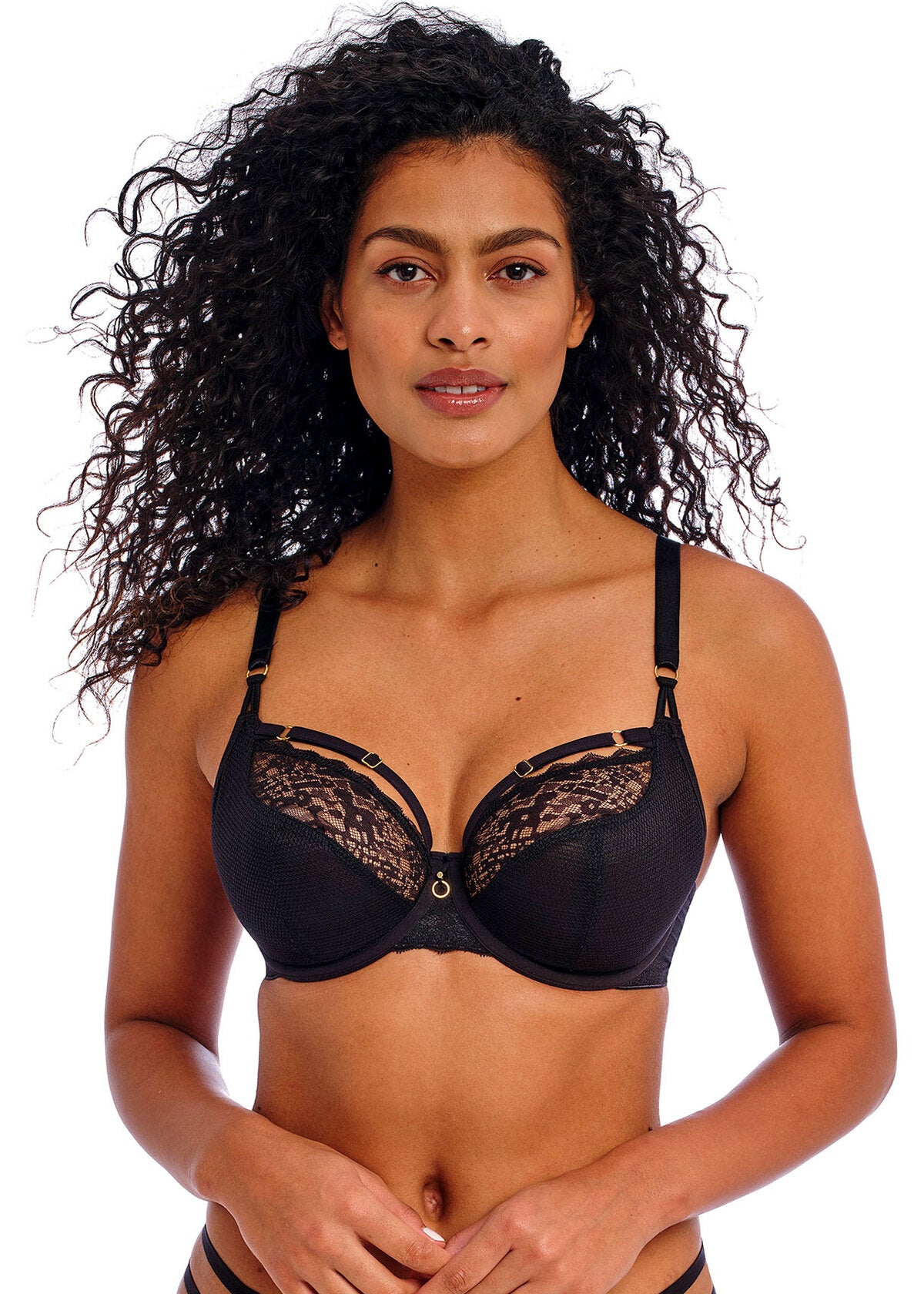 Freya Temptress Black Plunge Bra