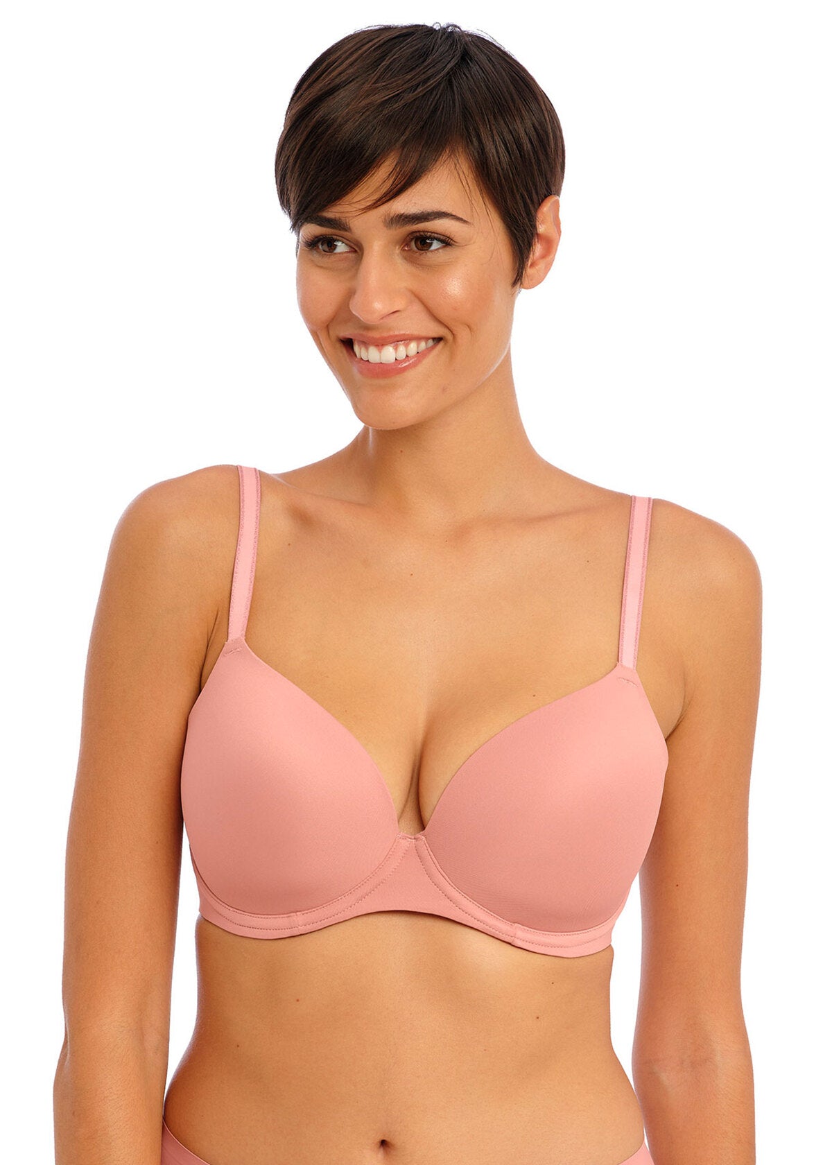 Freya Undetected Ash Rose Moulded Bra