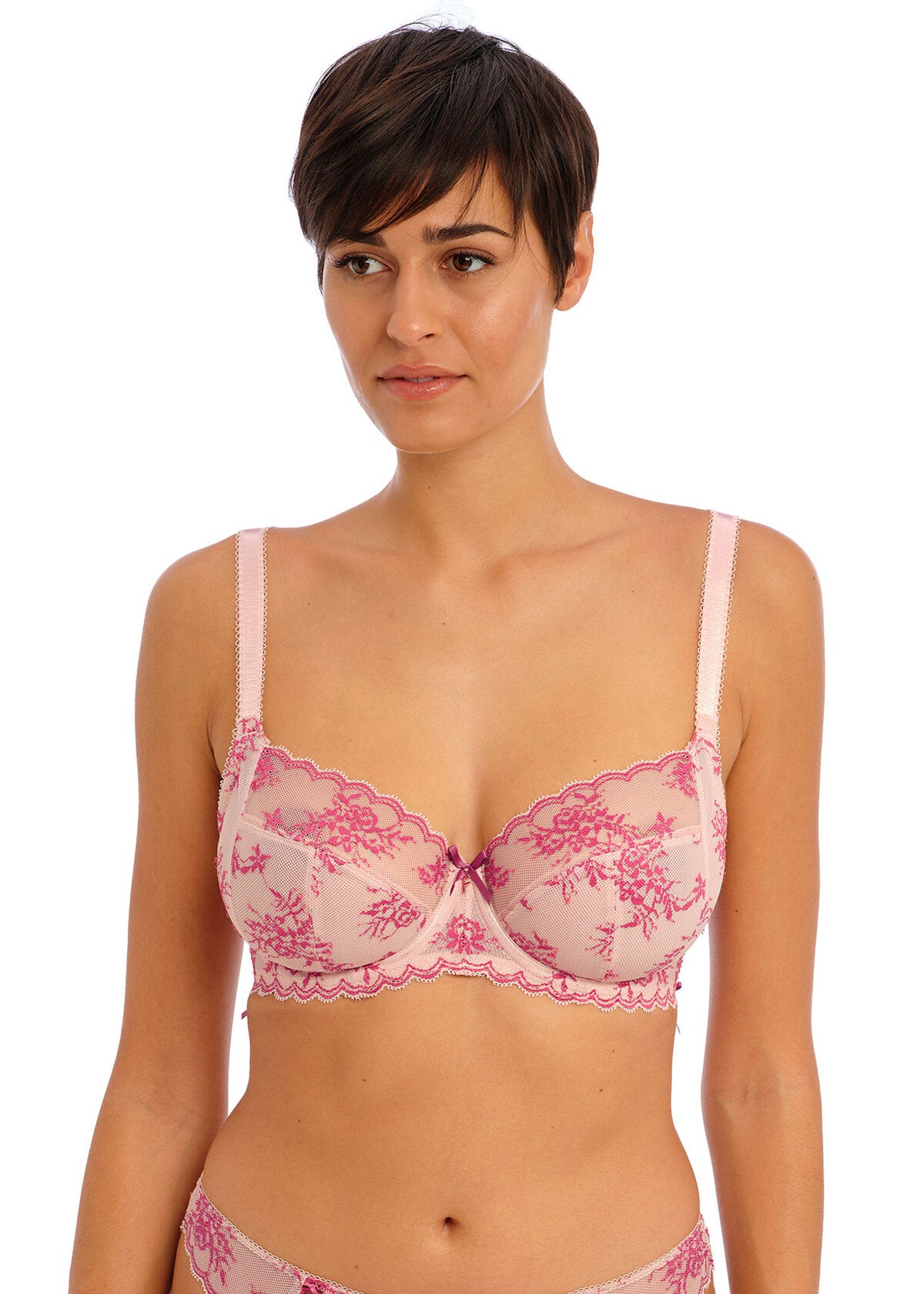 Freya Side Offbeat Decadence Vintage Rose Support Bra