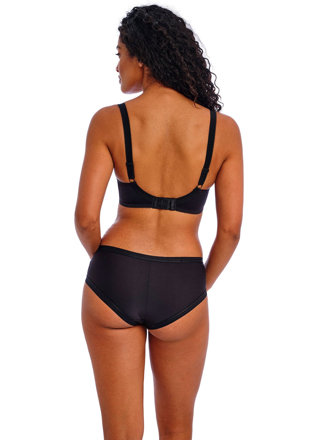 Freya Deco Black Moulded Plunge Bra