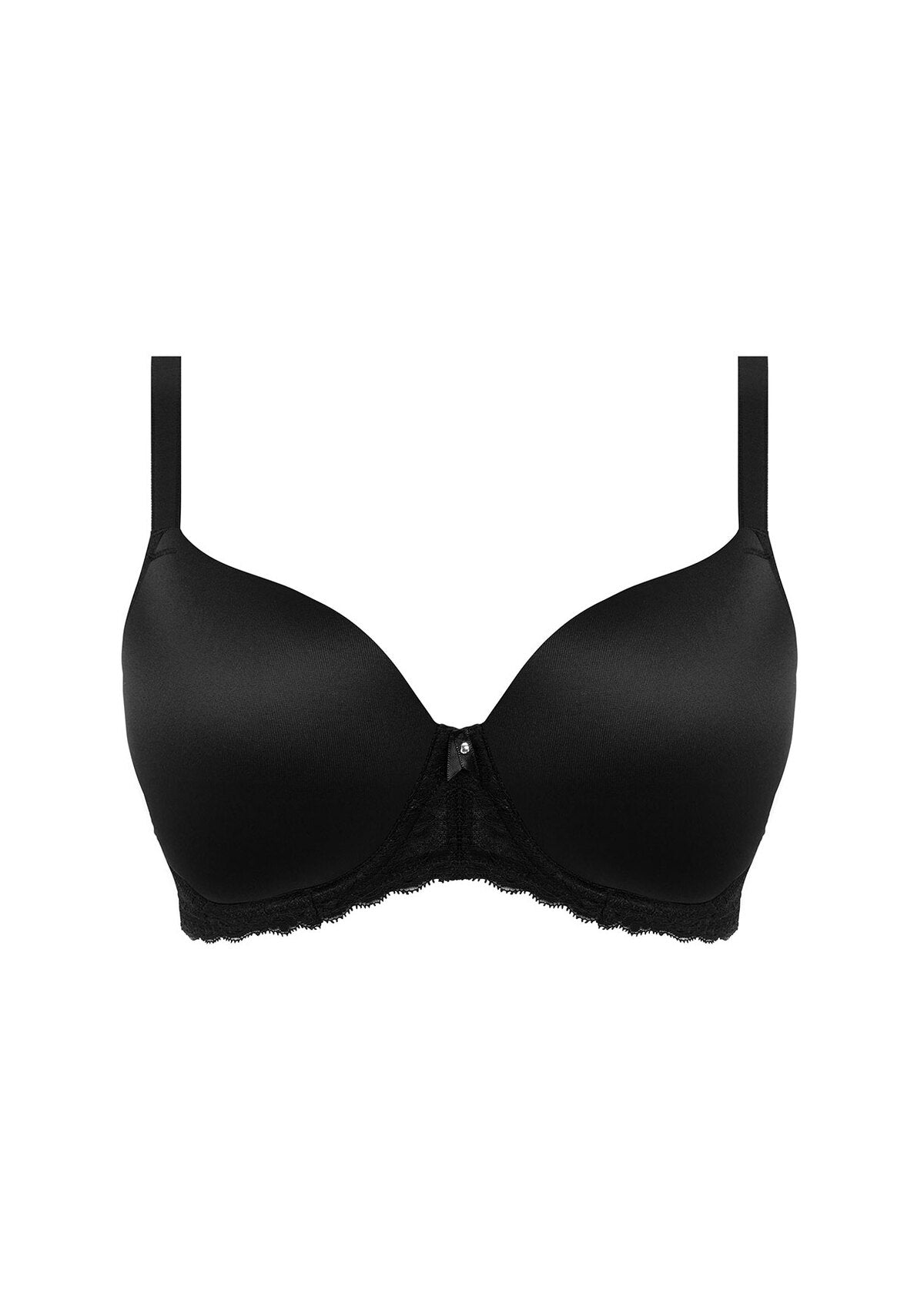Freya Offbeat Black Moulded Bra