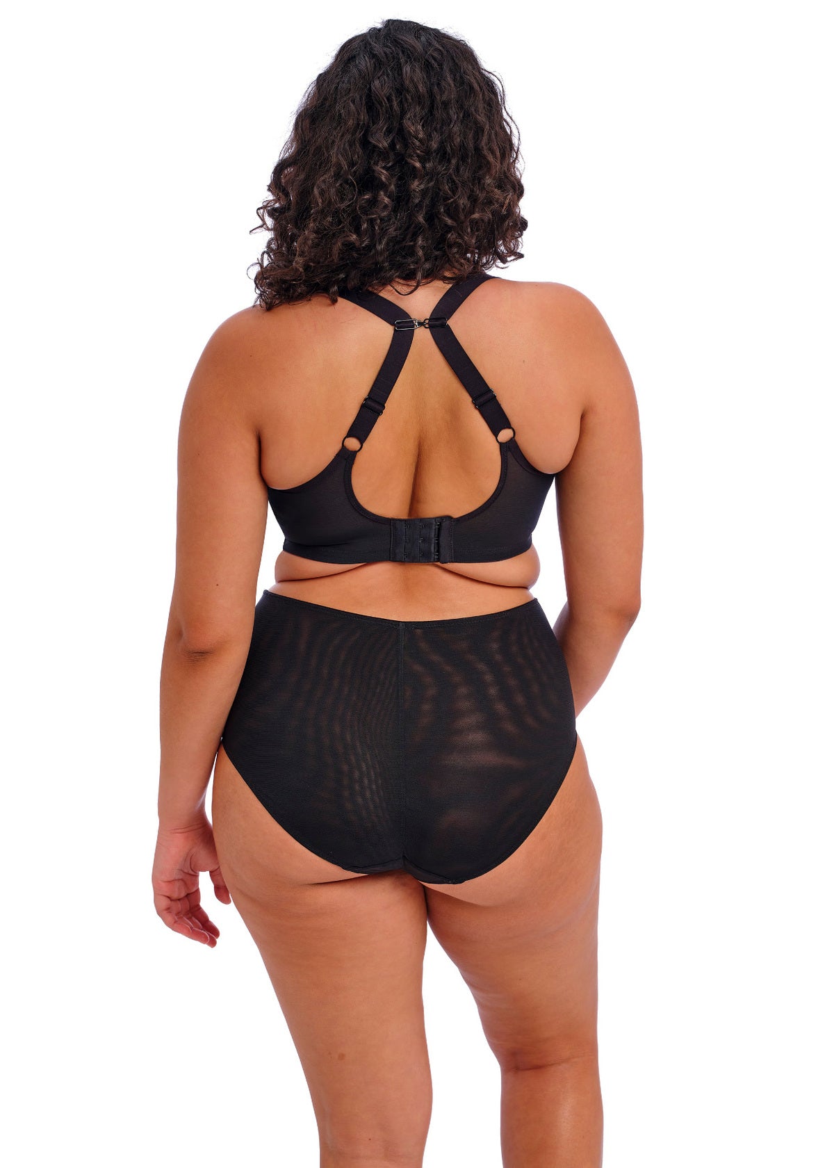 Elomi Matilda Black Dot Plunge Bra