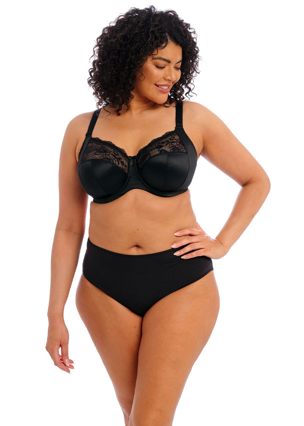 Elomi Morgan Black Stretch Banded Bra