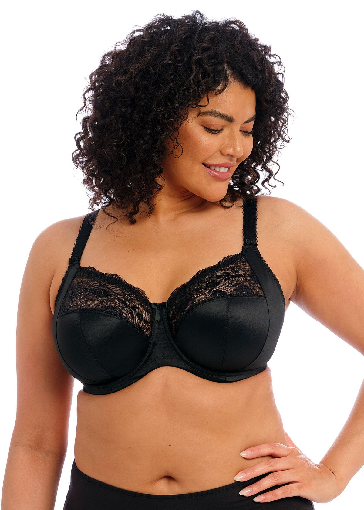 Elomi Morgan Black Stretch Banded Bra