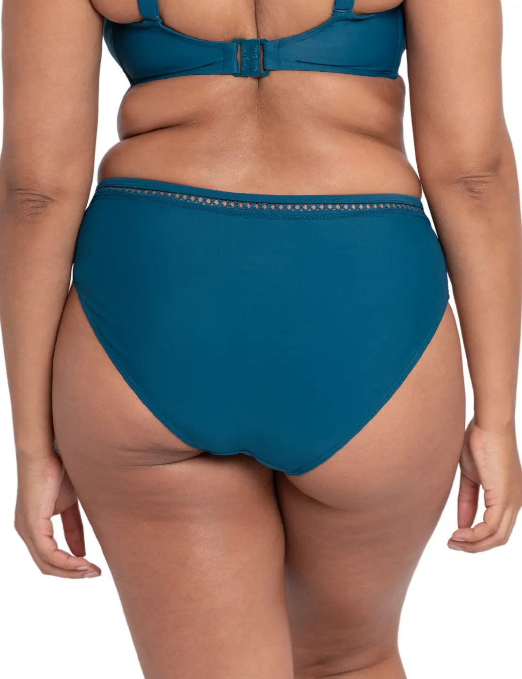 Curvy Kate First Class Deep Teal Classic Bikini Bottom