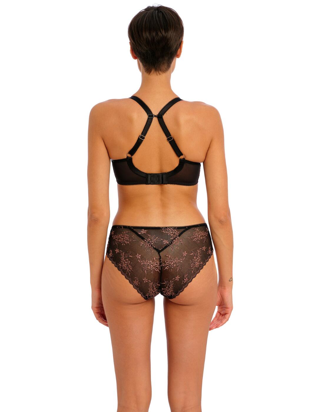 Freya Offbeat Decadence Vintage Black Moulded Spacer Bra