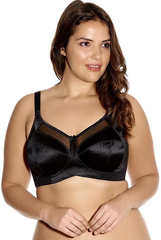 Goddess Keira Black Soft Cup Bra