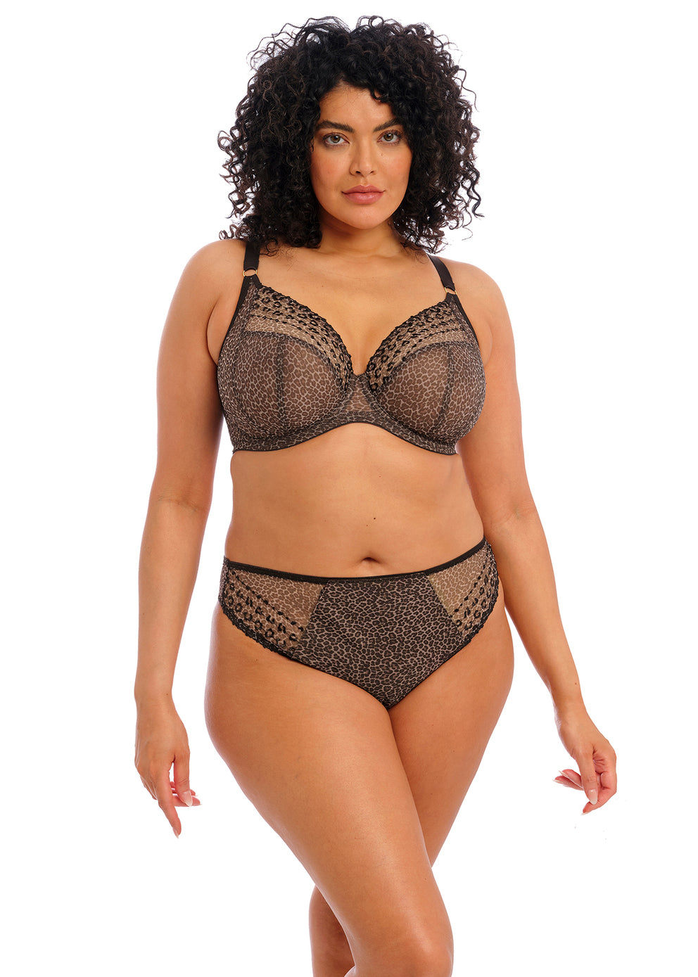 Elomi Matilda Leopard Plunge Bra