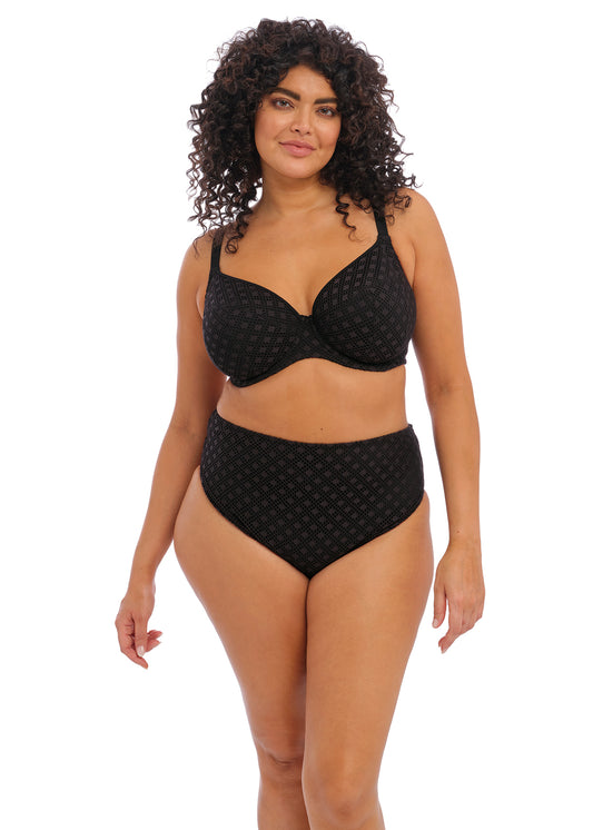 Elomi Bazaruto Black Plunge Bikini Top