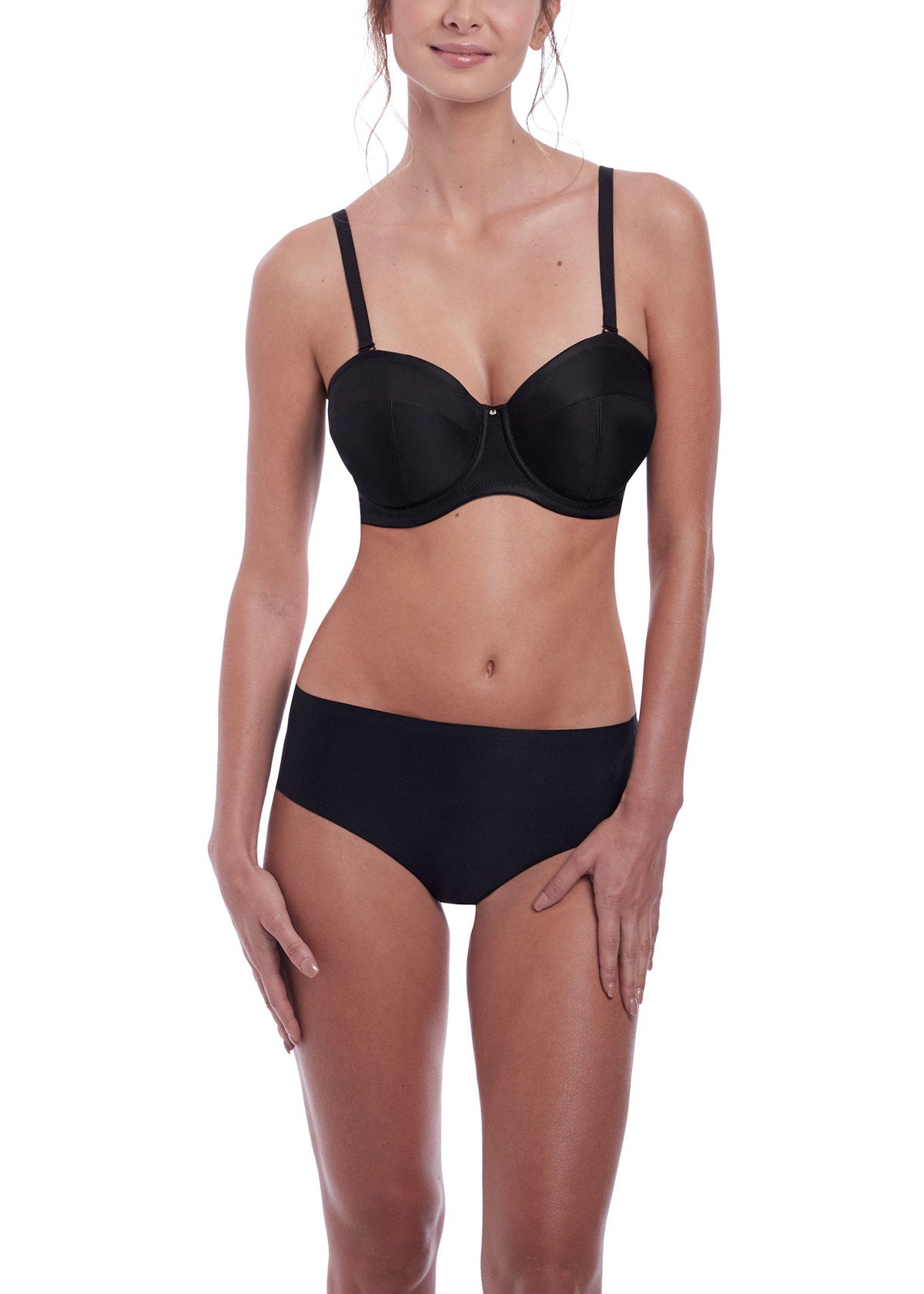 Fantasie Aura Black Strapless Bra