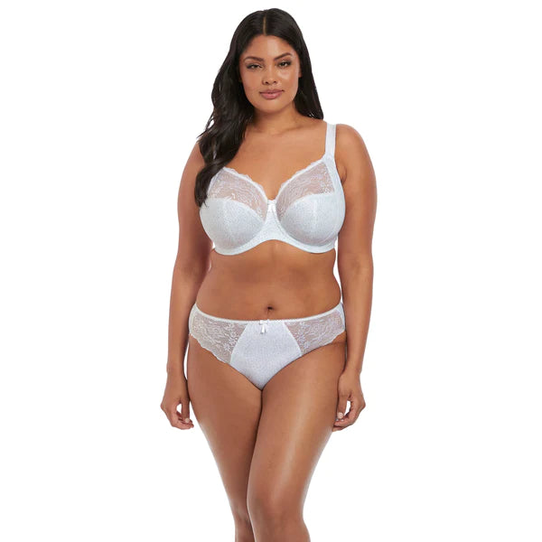 Elomi Morgan White Stretch Banded Bra