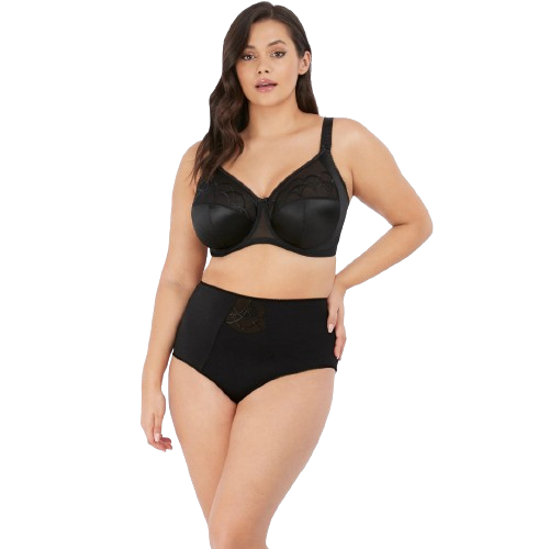 Elomi Cate Black Full Cup Banded Bra