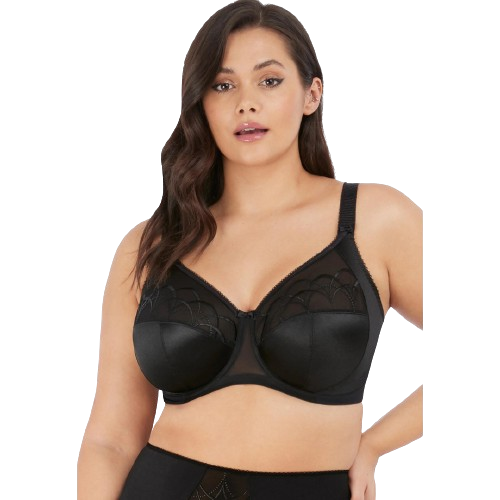 Elomi Cate Black Full Cup Banded Bra