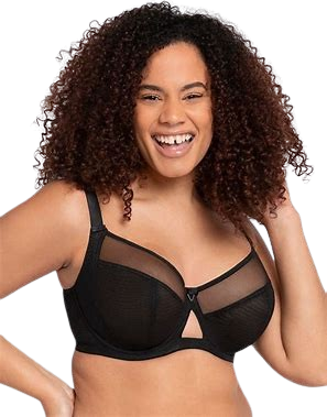 Curvy Kate Victory Black Balcony Bra