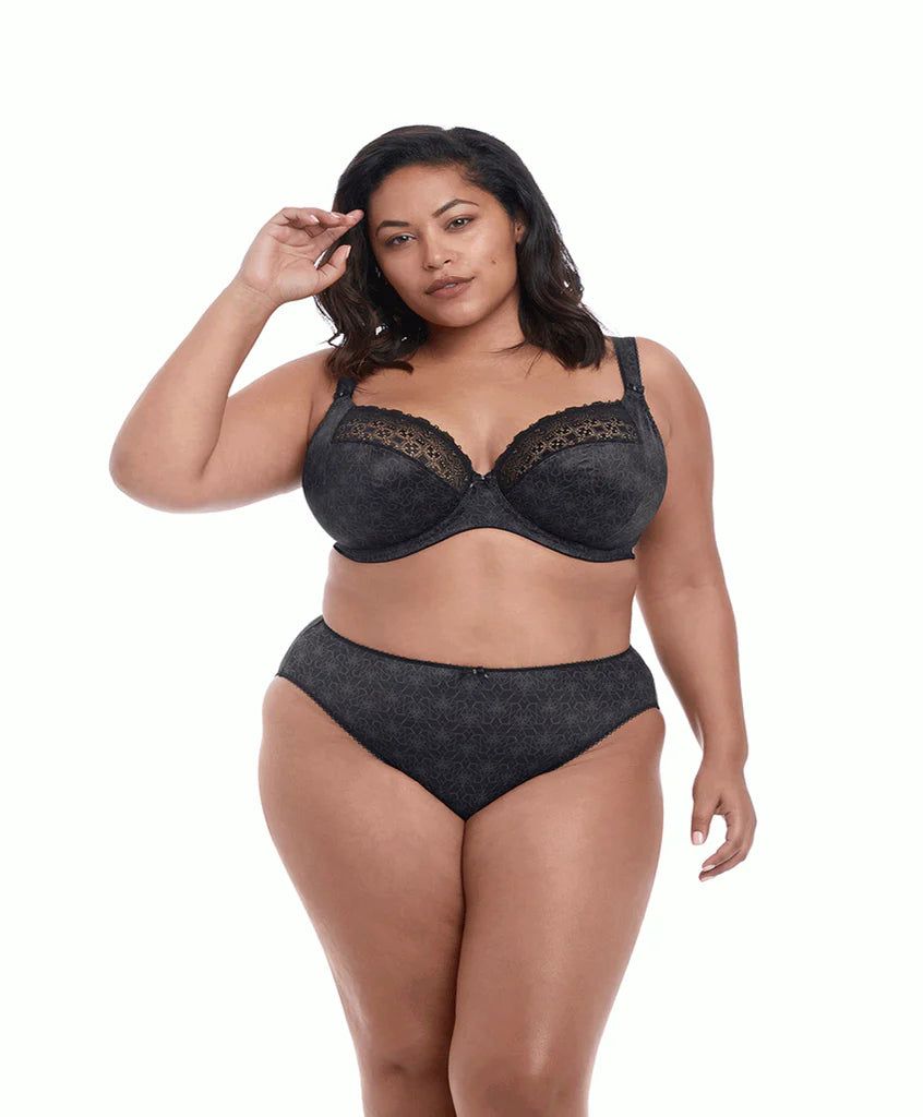 Elomi Kim Black Stretch Plunge Bra