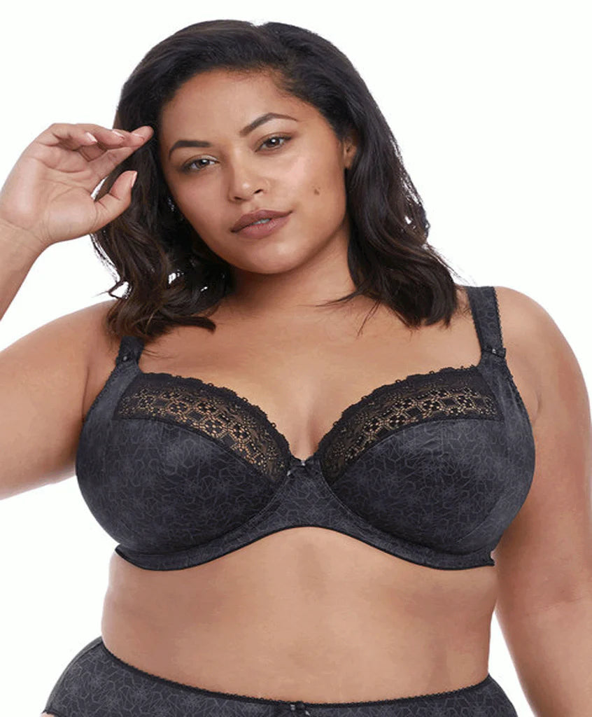 Elomi Kim Black Stretch Plunge Bra