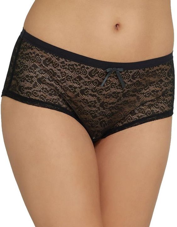 Freya Fancies Black Hipster Short