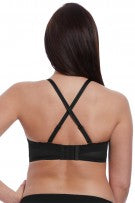 Freya Cameo Black Moulded Strapless Bra