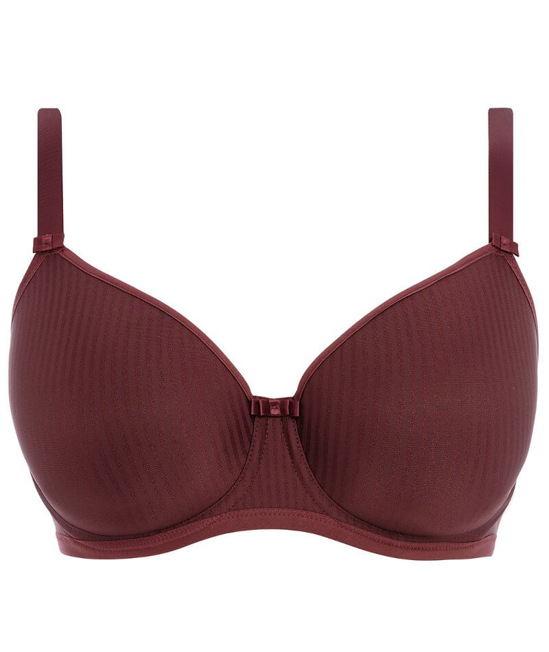 Freya Idol Dark Cherry Moulded Balcony Bra