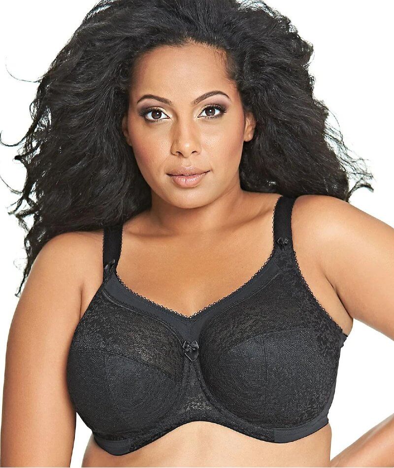 Goddess Adelaide Black Full Cup Bra