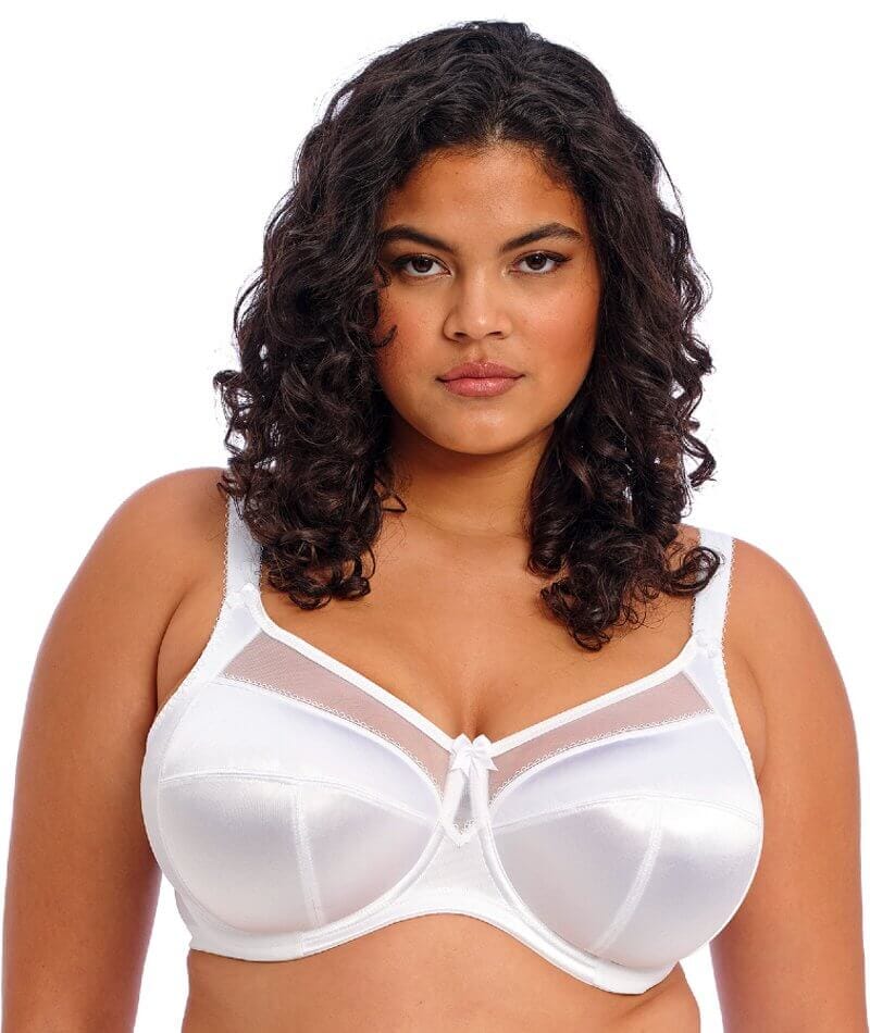 Goddess Keira White banded Bra