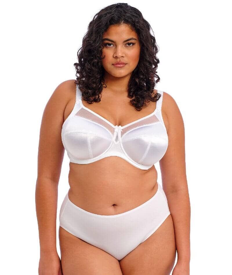 Goddess Keira White banded Bra