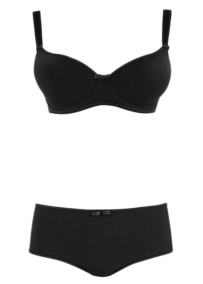 Freya Idol Black Moulded Balcony Bra