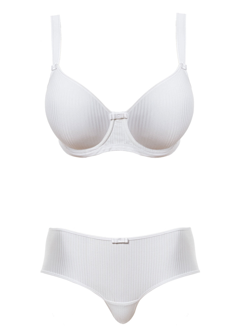 Freya Idol White Moulded Balcony Bra