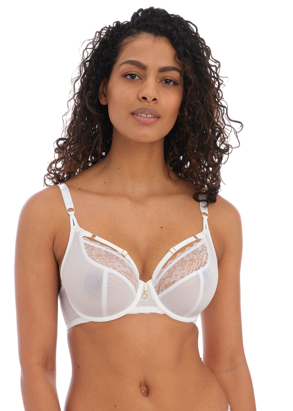 Freya Temptress White Plunge Bra