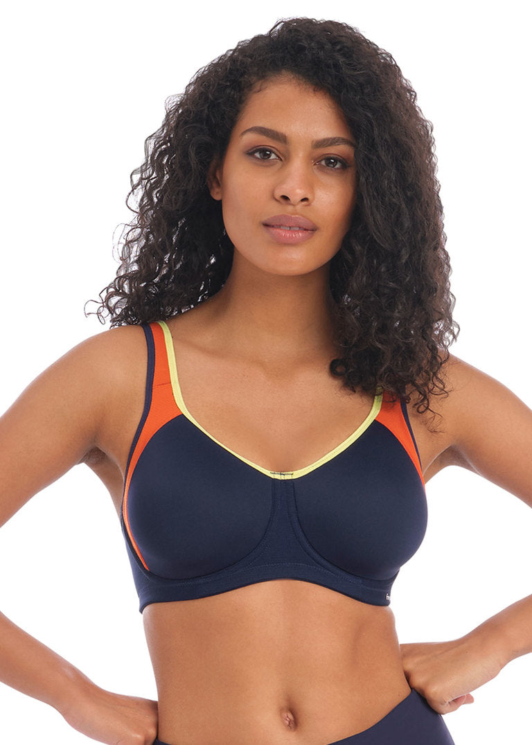 Freya Sonic Navy Spice Moulded Sports Bra