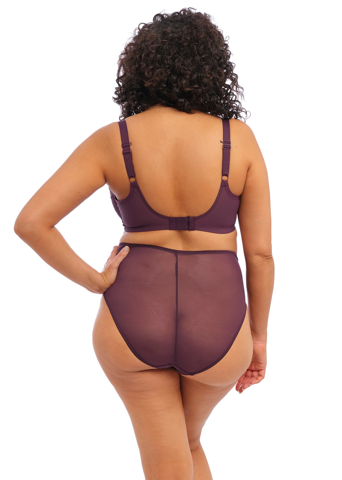 Elomi Matilda Wine Diamond Plunge Bra