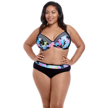 Elomi Malibu Days Plunge Bikini Top 42F