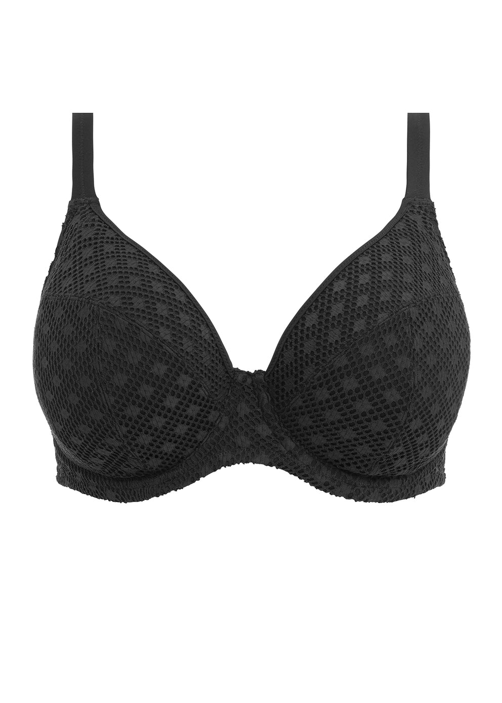 Elomi Bazaruto Black Plunge Bikini Top