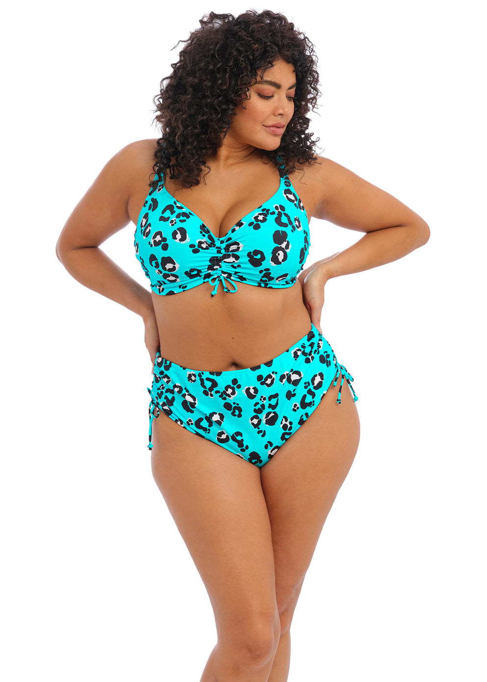 Elomi Kotiya Lagoon Crop Bikini Top