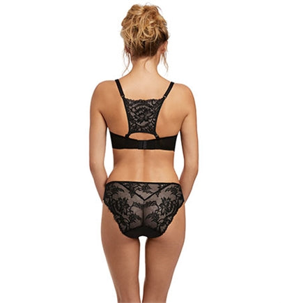 Fantasie Bronte Black Vertical Seam Bra