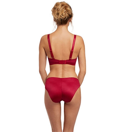 Fantasie Sienna Red Vertical Seam Bra