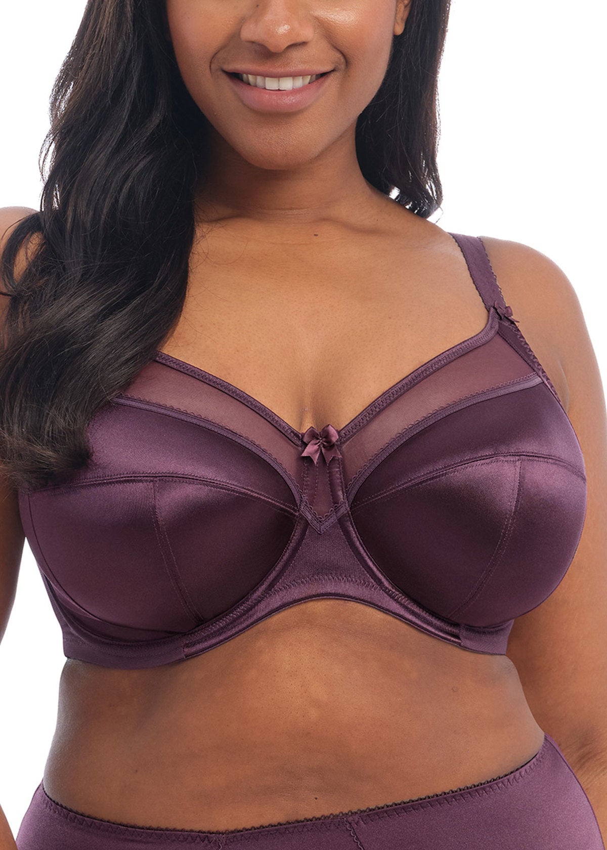 Goddess Keira Damson banded Bra