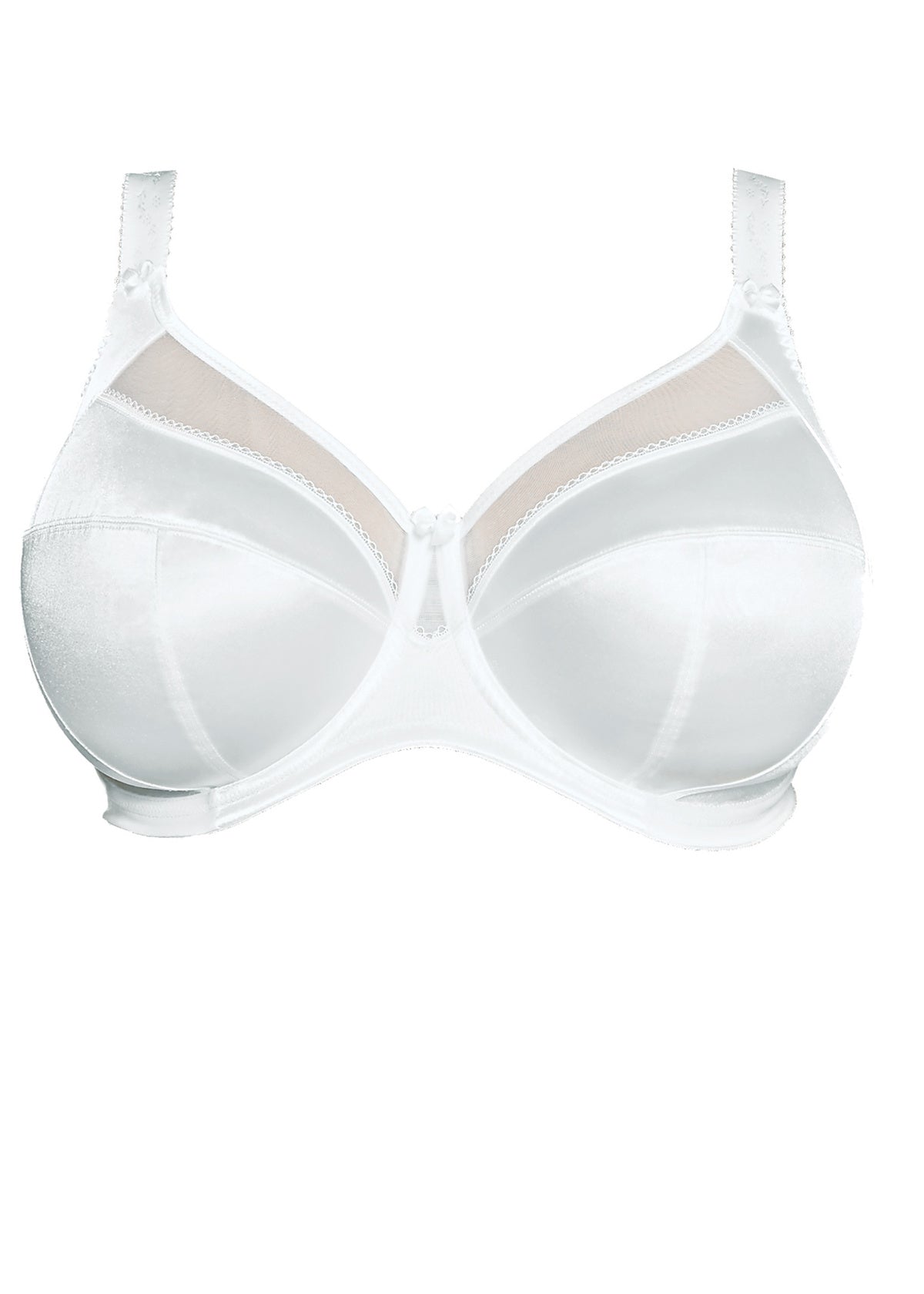 Goddess Keira White banded Bra
