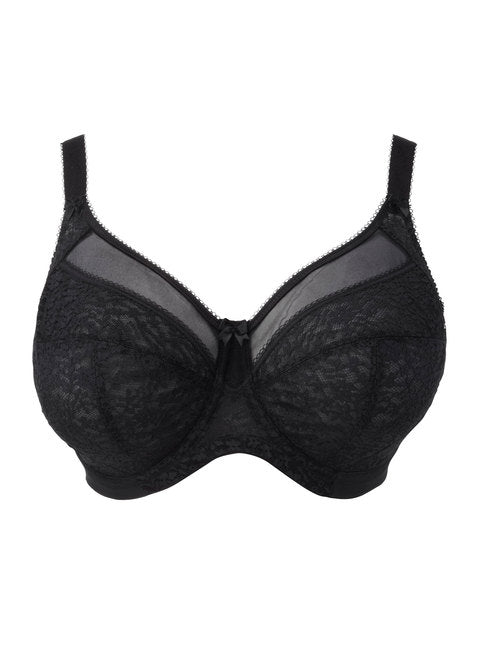 Goddess Adelaide Black Banded Bra