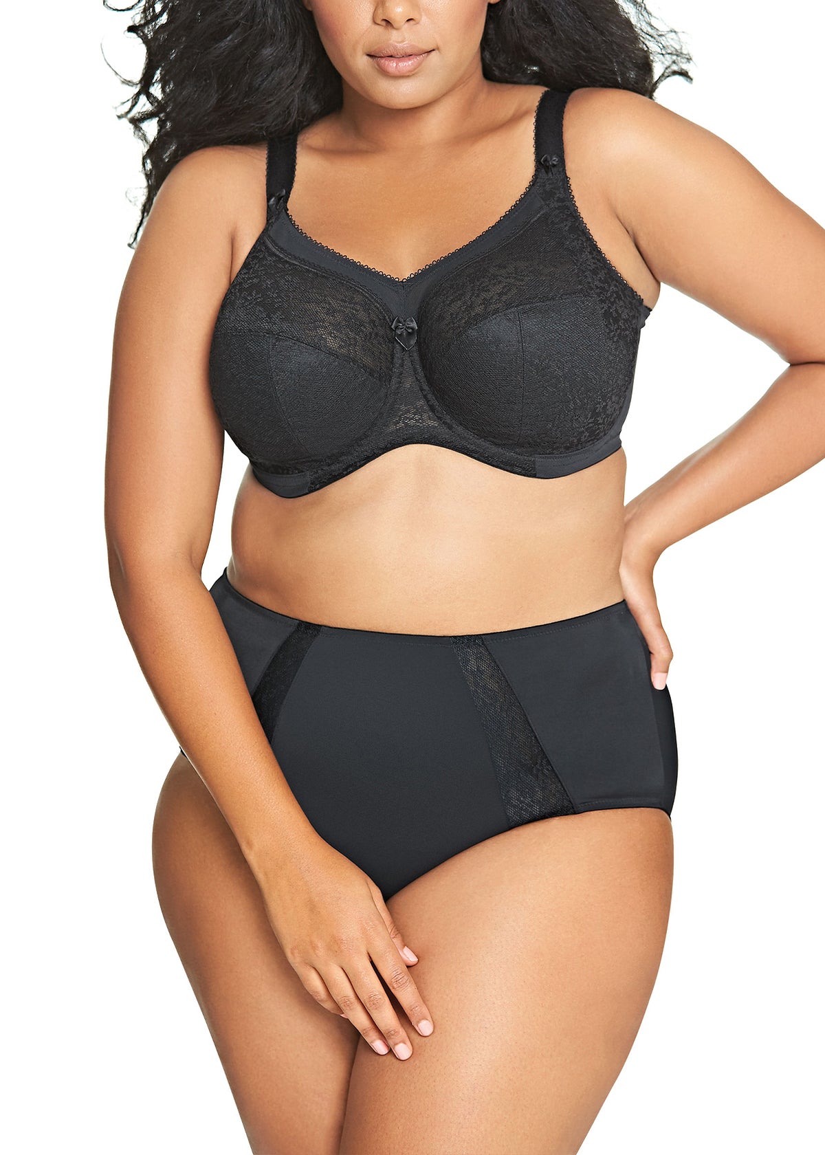 Goddess Adelaide Black Full Cup Bra