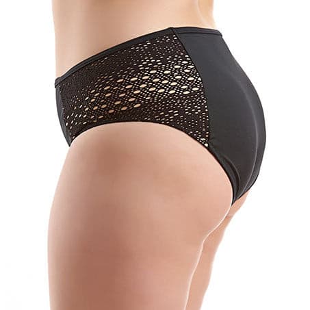 Elomi Indie Black Mid Rise Brief