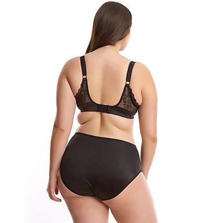 Elomi Tia Black Underwire Bandless Bra