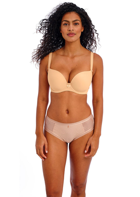 Freya Deco Nude Moulded Plunge Bra