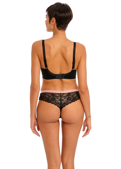 Freya Offbeat Black Moulded Bra