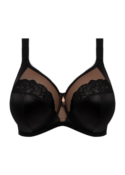 Elomi Cate Allure Black Full Cup Banded Bra