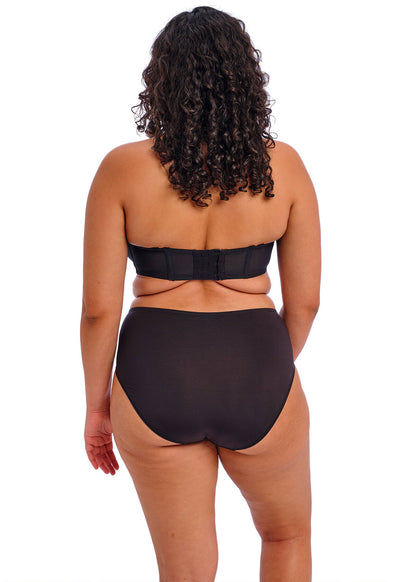 Elomi Smooth Black Underwire Strapless Bra