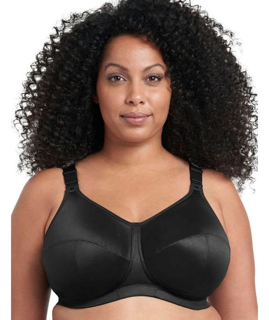 Goddess Celeste Black Soft Cup Bra