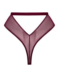 Curvy Kate Scantilly Ox Blood Buckle Up Thong