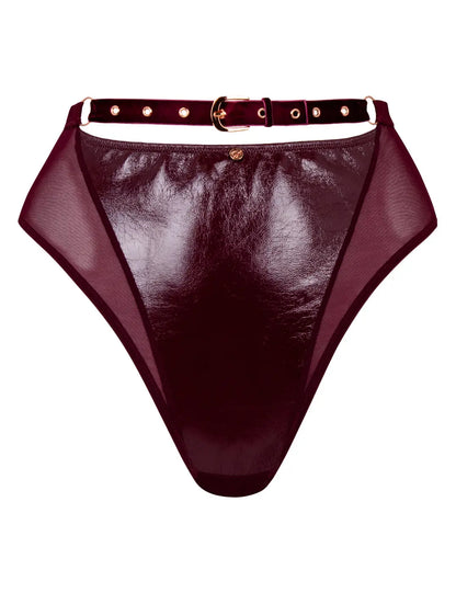 Curvy Kate Scantilly Ox Blood Buckle Up Thong