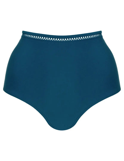 Curvy Kate First Class Deep Teal High waist Bikini Bottom